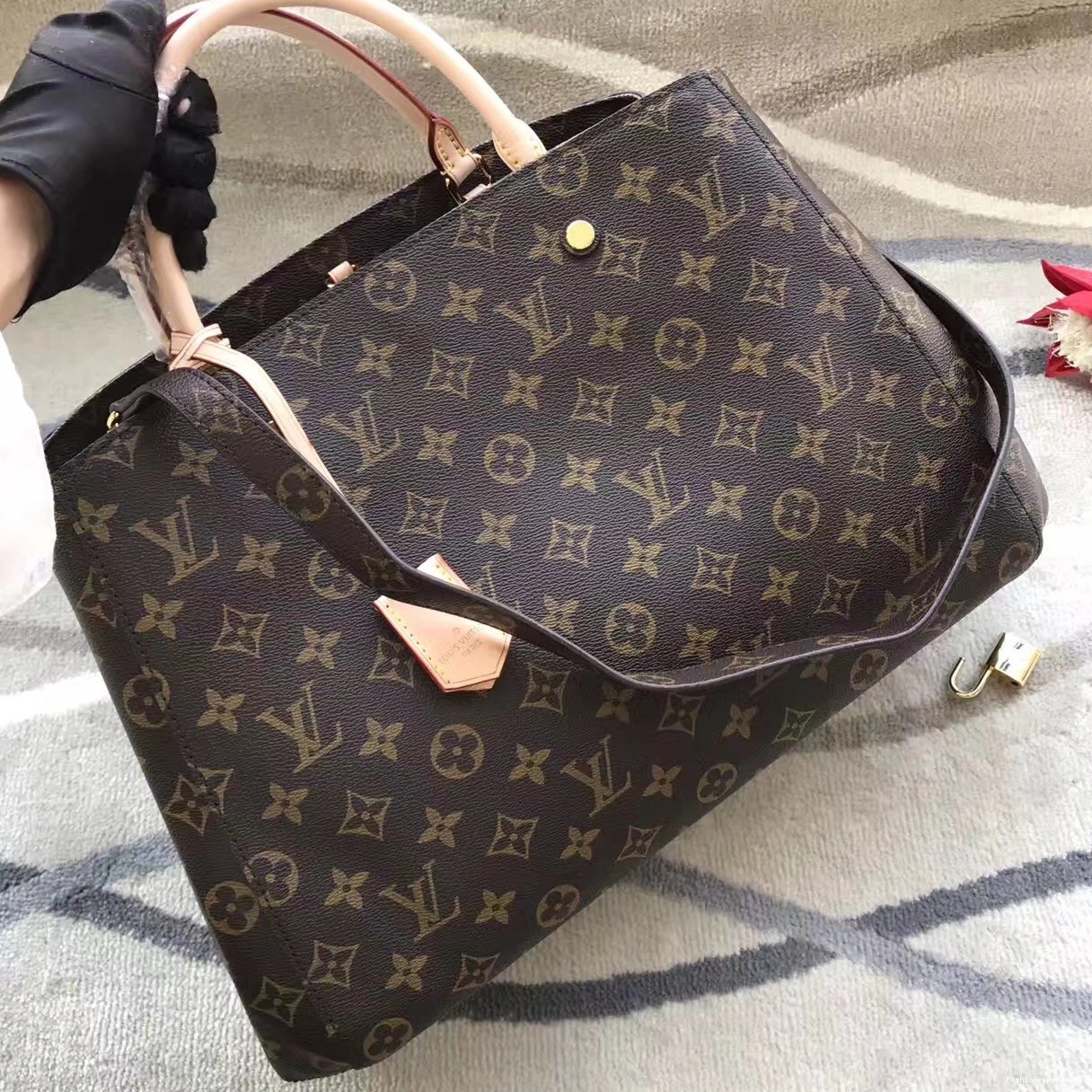 FS CHEAP Vuitton Montaigne Louis Bag GM 0723